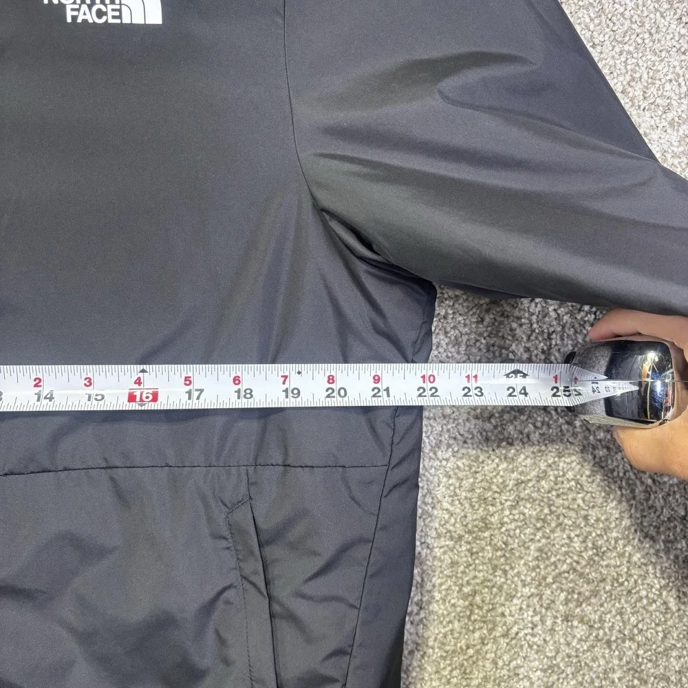 The North Face Jacket Mens Medium Black Insulated Full‎ Zip Windbreaker NF0A5IWI
